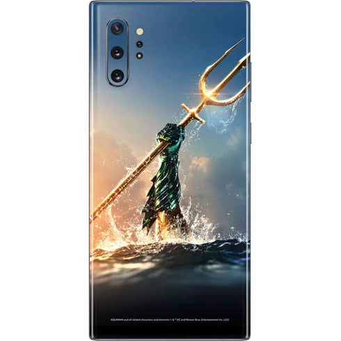 DC Comics Aquaman Movie Poster Trident Galaxy Note 10 Plus Skin