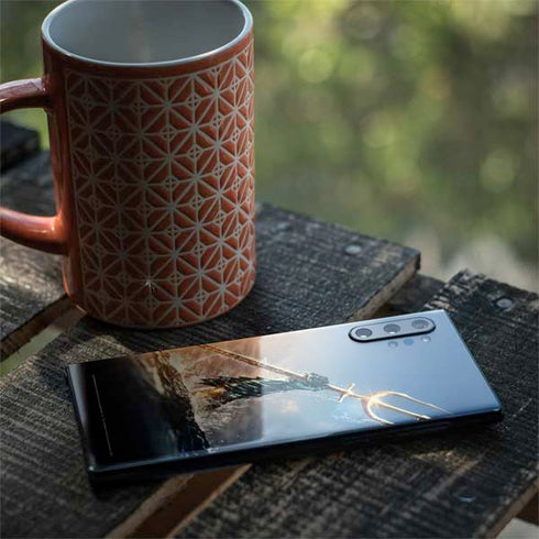 DC Comics Aquaman Movie Poster Trident Galaxy Note 10 Plus Skin