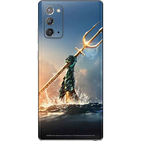 DC Comics Aquaman Movie Poster Trident Galaxy Note20 5G Skin