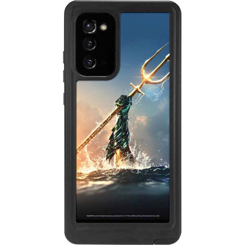 DC Comics Aquaman Movie Poster Trident Galaxy Note20 5G Waterproof Case