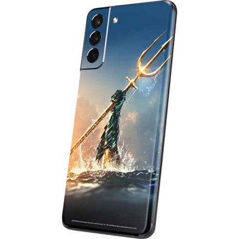 DC Comics Aquaman Movie Poster Trident Galaxy S21 5G Skin