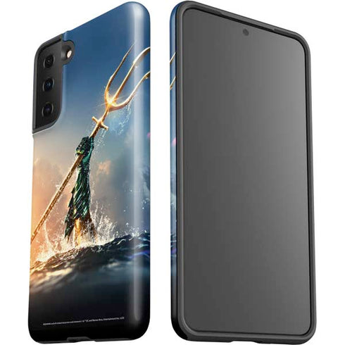 DC Comics Aquaman Movie Poster Trident Galaxy S21 Plus 5G Pro Case