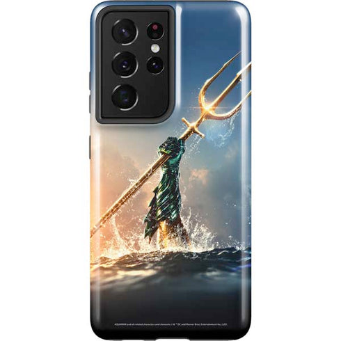DC Comics Aquaman Movie Poster Trident Galaxy S21 Ultra 5G Pro Case