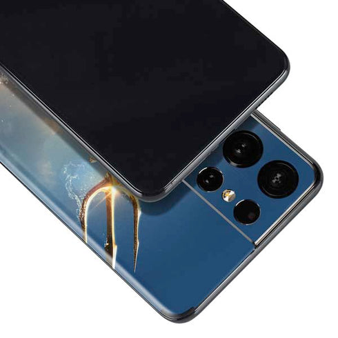 DC Comics Aquaman Movie Poster Trident Galaxy S21 Ultra 5G Skin