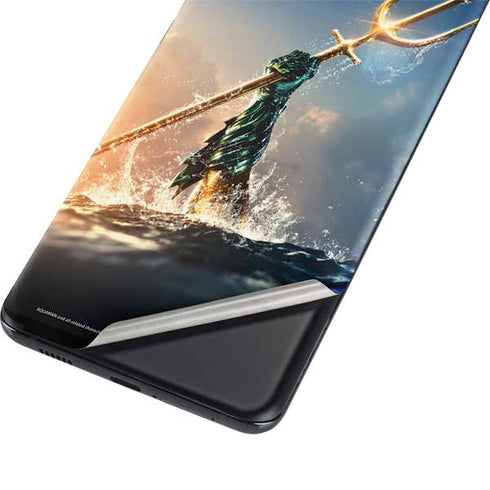 DC Comics Aquaman Movie Poster Trident Galaxy S21 Ultra 5G Skin