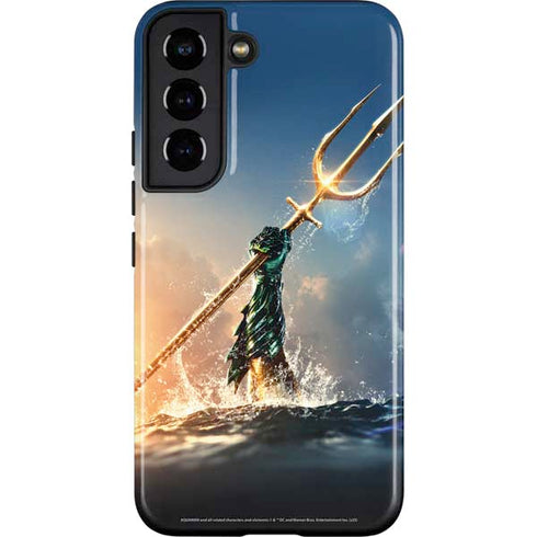 DC Comics Aquaman Movie Poster Trident Galaxy S22 Pro Case