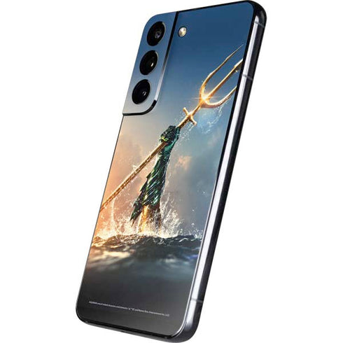 DC Comics Aquaman Movie Poster Trident Galaxy S22 Skin