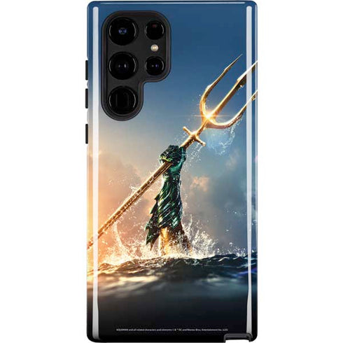 DC Comics Aquaman Movie Poster Trident Galaxy S22 Ultra Pro Case