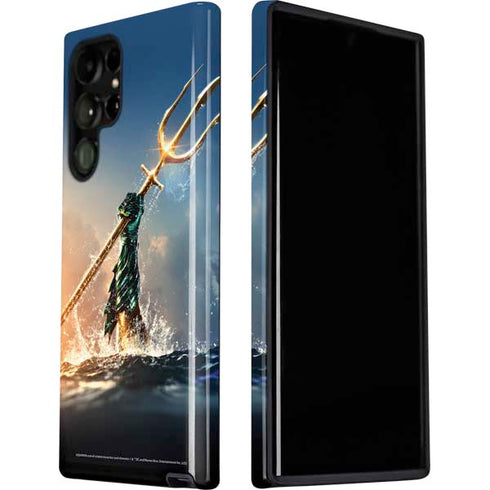 DC Comics Aquaman Movie Poster Trident Galaxy S22 Ultra Pro Case