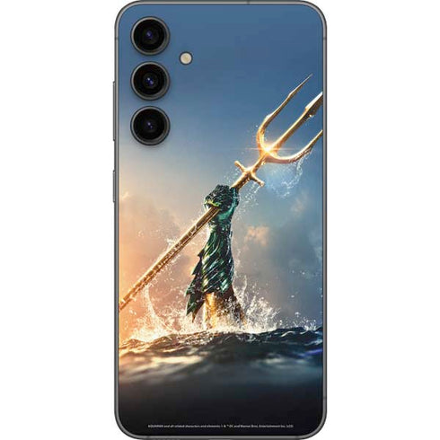 DC Comics Aquaman Movie Poster Trident Galaxy S23 FE Skin