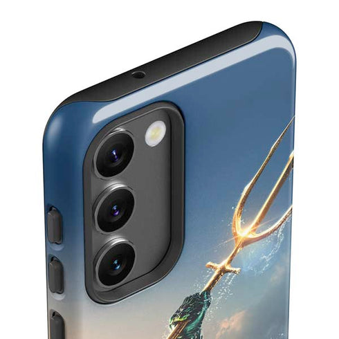 DC Comics Aquaman Movie Poster Trident Galaxy S23 Plus Pro Case