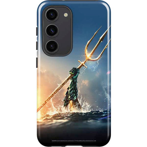 DC Comics Aquaman Movie Poster Trident Galaxy S23 Pro Case