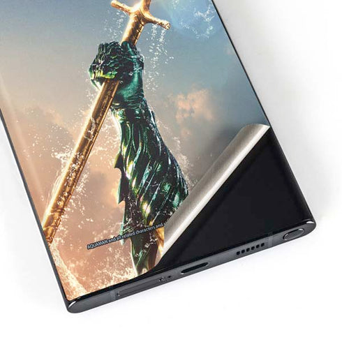DC Comics Aquaman Movie Poster Trident Galaxy S23 Ultra Skin