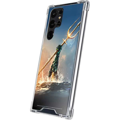DC Comics Aquaman Movie Poster Trident Galaxy S24 Ultra Clear Case