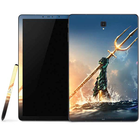 DC Comics Aquaman Movie Poster Trident Samsung Galaxy Tab Skin