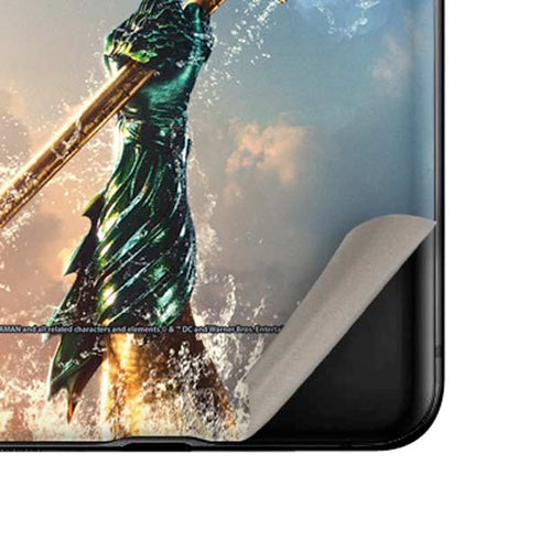 DC Comics Aquaman Movie Poster Trident Galaxy Z Flip Skin