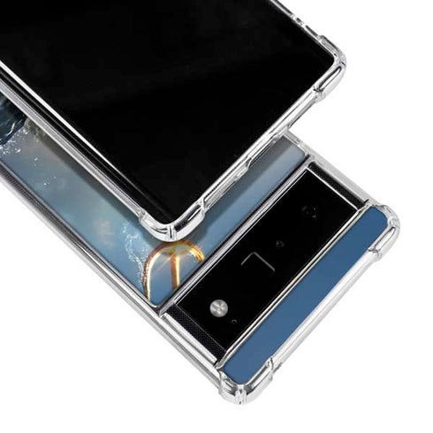 DC Comics Aquaman Movie Poster Trident Google Pixel 6 Clear Case