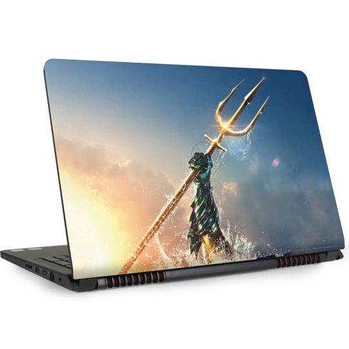 DC Comics Aquaman Movie Poster Trident Dell Inspiron Skin
