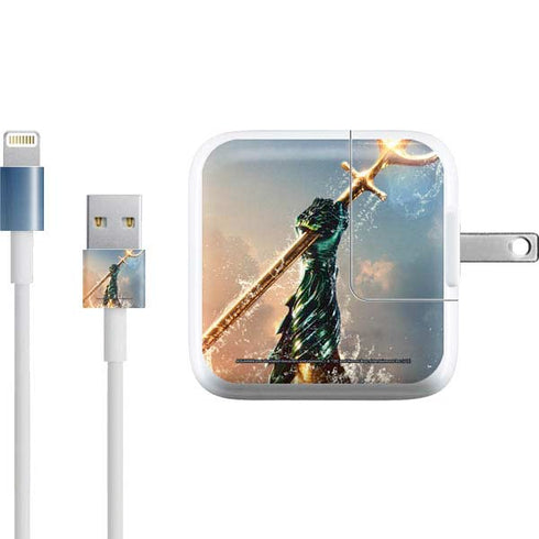 DC Comics Aquaman Movie Poster Trident iPad Charger (10W USB) Skin