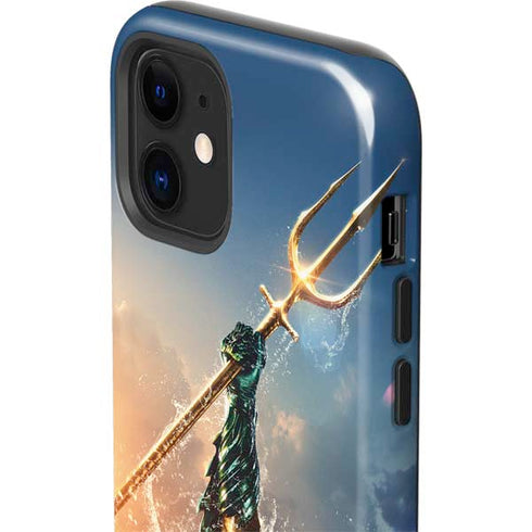 DC Comics Aquaman Movie Poster Trident iPhone 12 Impact Case