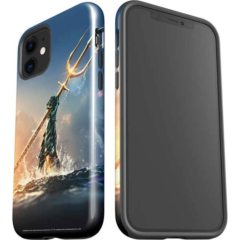 DC Comics Aquaman Movie Poster Trident iPhone 12 Impact Case