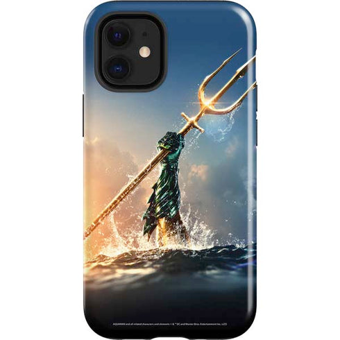 DC Comics Aquaman Movie Poster Trident iPhone 12 Mini Impact Case