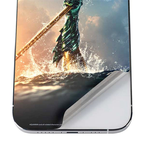 DC Comics Aquaman Movie Poster Trident iPhone 12 Pro Max Skin