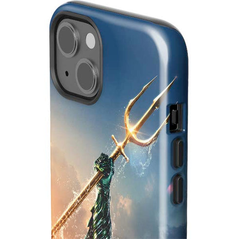 DC Comics Aquaman Movie Poster Trident iPhone 14 Impact Case