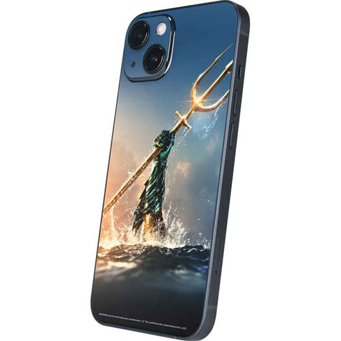 DC Comics Aquaman Movie Poster Trident iPhone 14 Plus Skin
