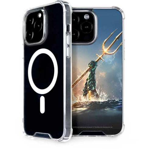DC Comics Aquaman Movie Poster Trident iPhone 15 Pro Max MagSafe Case