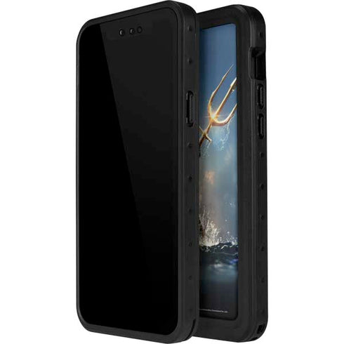 DC Comics Aquaman Movie Poster Trident iPhone 15 Plus Waterproof Case