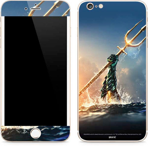 DC Comics Aquaman Movie Poster Trident iPhone 6/6s Plus Skin