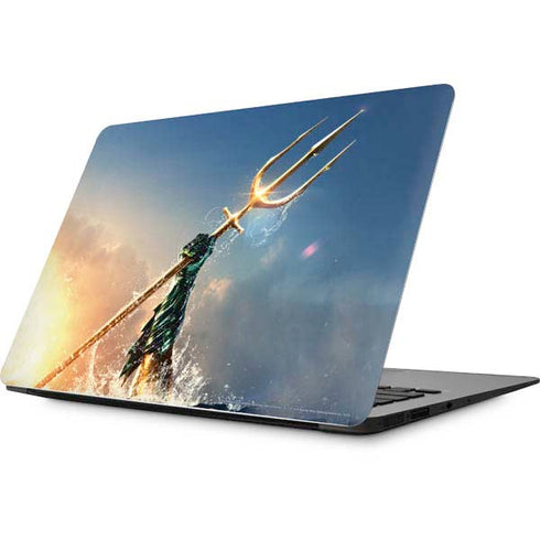 DC Comics Aquaman Movie Poster Trident Apple MacBook Skin