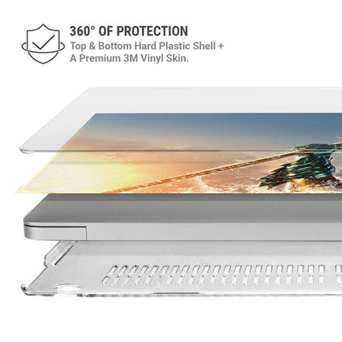 DC Comics Aquaman Movie Poster Trident MacBook Air 13in M1 (2021) Case plus Skin