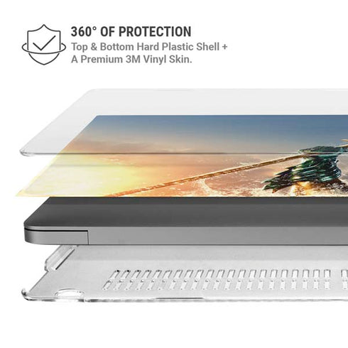 DC Comics Aquaman Movie Poster Trident MacBook Pro 16in (2021-25) Case plus Skin