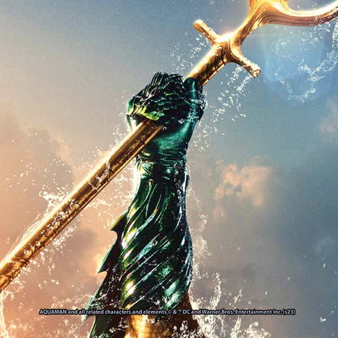 DC Comics Aquaman Movie Poster Trident Moto E5 Play Skin