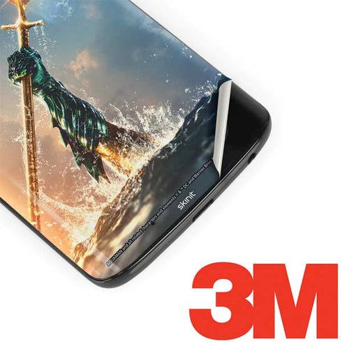 DC Comics Aquaman Movie Poster Trident Moto G6 Skin