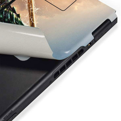 DC Comics Aquaman Movie Poster Trident Nintendo Switch Bundle Skin