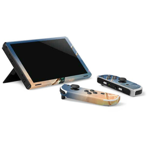 DC Comics Aquaman Movie Poster Trident Nintendo Switch OLED (2021) Skin