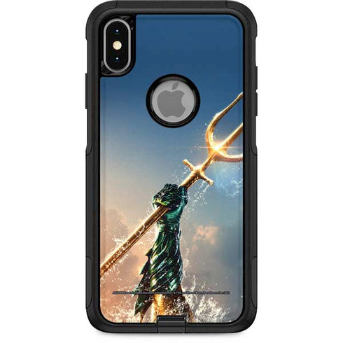 DC Comics Aquaman Movie Poster Trident Otterbox Commuter iPhone Skin