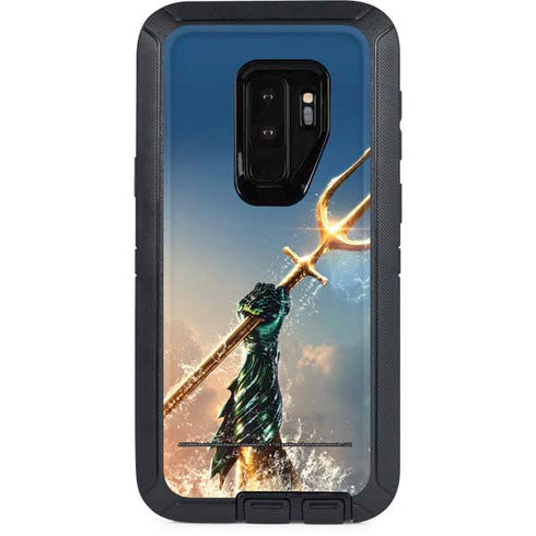 DC Comics Aquaman Movie Poster Trident Otterbox Defender Galaxy Skin