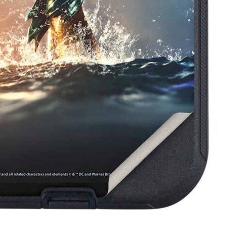 DC Comics Aquaman Movie Poster Trident Otterbox Defender iPhone Skin