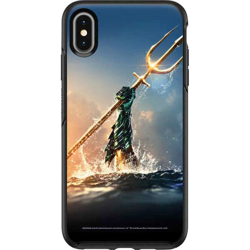 DC Comics Aquaman Movie Poster Trident Otterbox Symmetry iPhone Skin