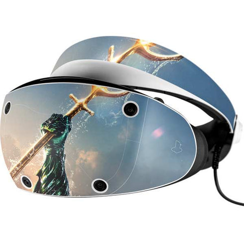 DC Comics Aquaman Movie Poster Trident PlayStation VR2 Skin