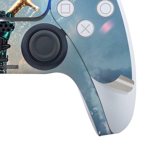 DC Comics Aquaman Movie Poster Trident PS5 Controller Skin