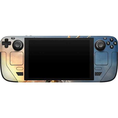 DC Comics Aquaman Movie Poster Trident Steam Deck Handheld Gaming Computer Skin