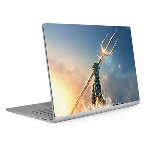 DC Comics Aquaman Movie Poster Trident Surface Book 2 15in Skin