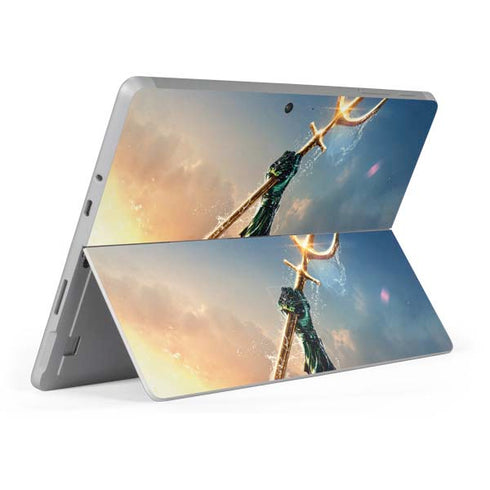 DC Comics Aquaman Movie Poster Trident Surface Go Skin