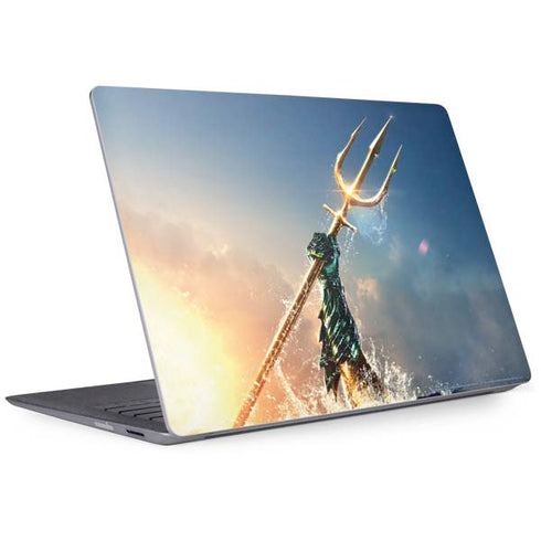 DC Comics Aquaman Movie Poster Trident Surface Laptop 2 Skin