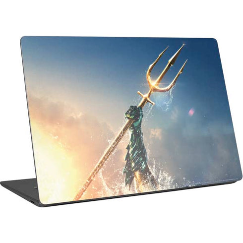 DC Comics Aquaman Movie Poster Trident Surface Laptop 4 15in Skin